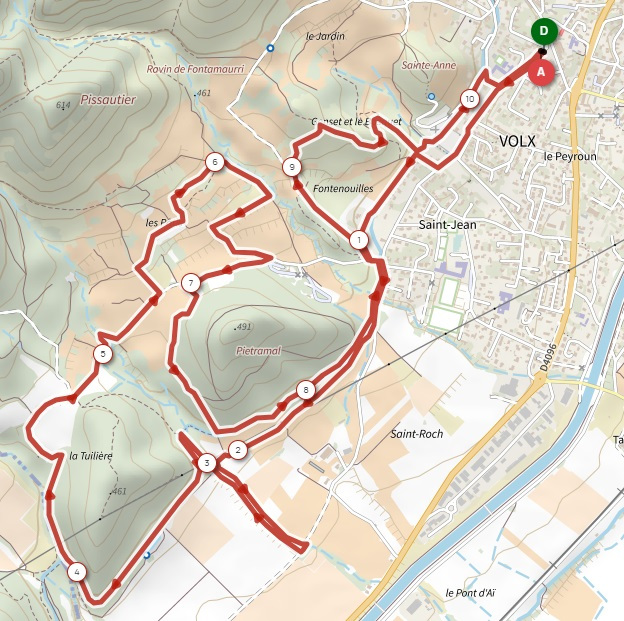Parcours de 10km